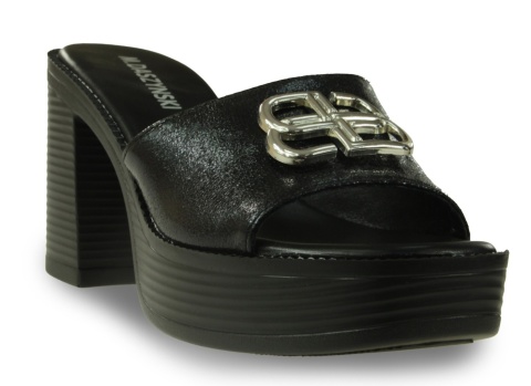 Klapki damskie M. Daszyński MR24146-3 czarny