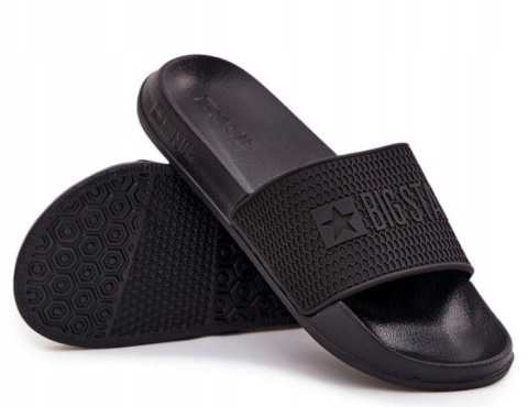 Klapki męskie BIG STAR SS174356 czarny