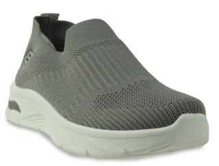 Męskie półbuty tekstylne Cabin 25714-3 szary