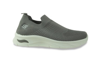 Męskie półbuty tekstylne Cabin 25714-3 szary