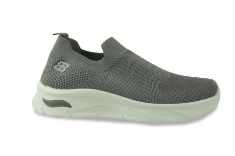 Męskie półbuty tekstylne Cabin 25714-3 szary