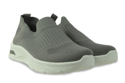 Męskie półbuty tekstylne Cabin 25714-3 szary