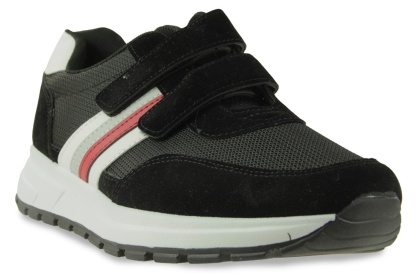 Obuwie męskie sportowe na rzep H2468-1 czarny