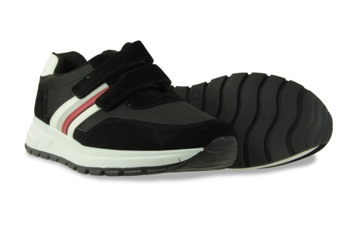 Obuwie męskie sportowe na rzep H2468-1 czarny