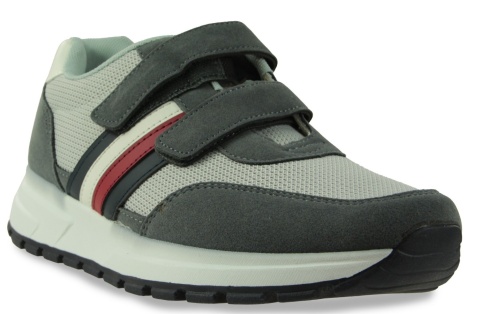 Obuwie męskie sportowe na rzep H2468-2 lt . blue