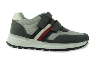 Obuwie męskie sportowe na rzep H2468-2 lt . blue