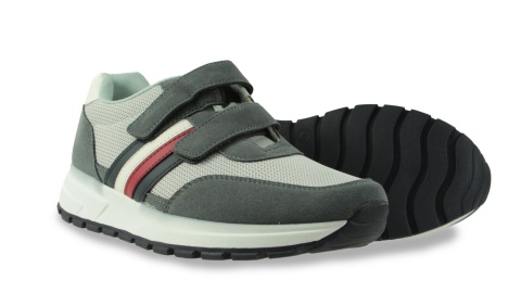 Obuwie męskie sportowe na rzep H2468-2 lt . blue