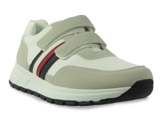 Obuwie męskie sportowe na rzep H2468-3 szary