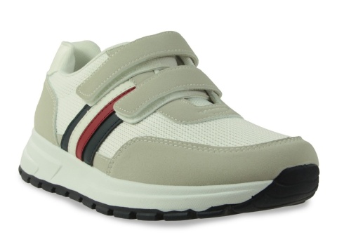 Obuwie męskie sportowe na rzep H2468-3 szary