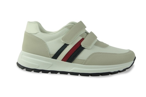 Obuwie męskie sportowe na rzep H2468-3 szary