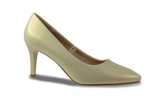 Półbuty damskie Sergio Leone 1336 beż perła