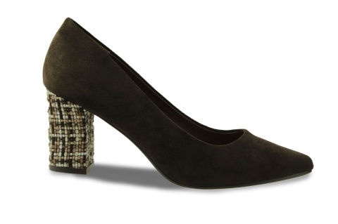 Półbuty damskie Sergio Leone PB414 Choco mix