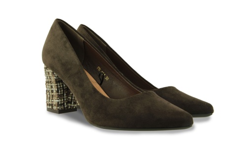 Półbuty damskie Sergio Leone PB414 Choco mix