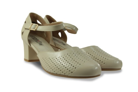 Półbuty damskie Unisoft 26PB02-9941 beż