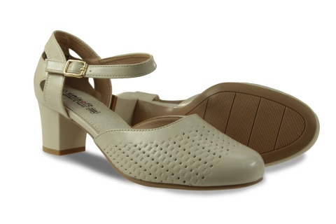 Półbuty damskie Unisoft 26PB02-9941 beż