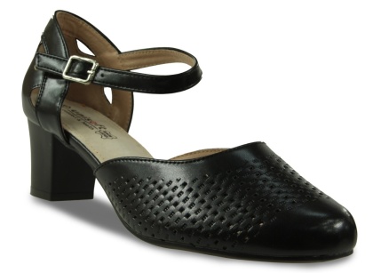 Półbuty damskie Unisoft 26PB02-9941 czarny