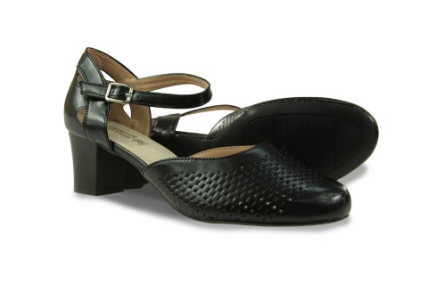 Półbuty damskie Unisoft 26PB02-9941 czarny