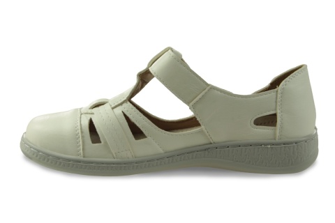 Półbuty damskie ażurowe Cabin 22T90-4 biały