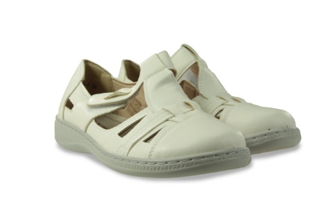 Półbuty damskie ażurowe Cabin 22T90-4 biały