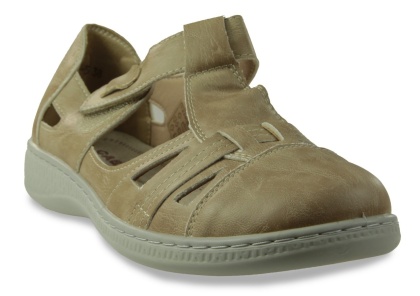 Półbuty damskie ażurowe Cabin 22T90-5 beż