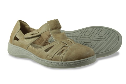 Półbuty damskie ażurowe Cabin 22T90-5 beż