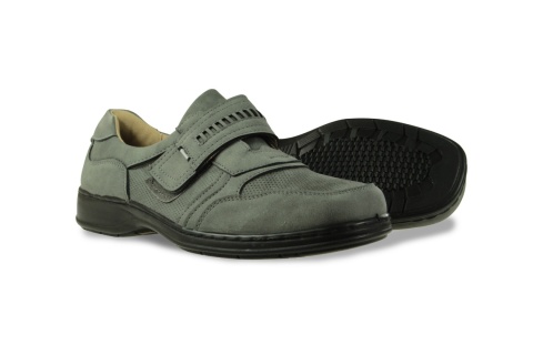 Półbuty męskie Cabin Q7175-3 szary