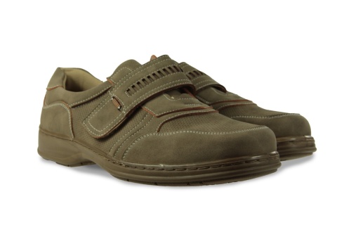 Półbuty męskie Cabin Q7175-6 brąz