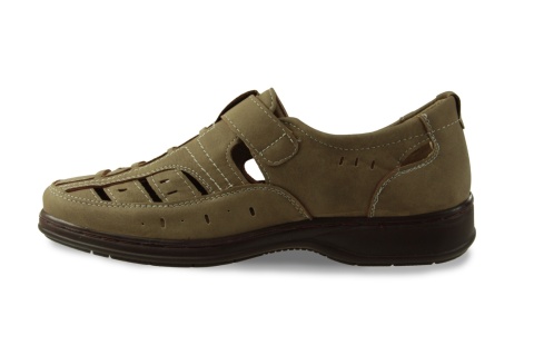 Półbuty męskie Cabin Z008-9 khaki