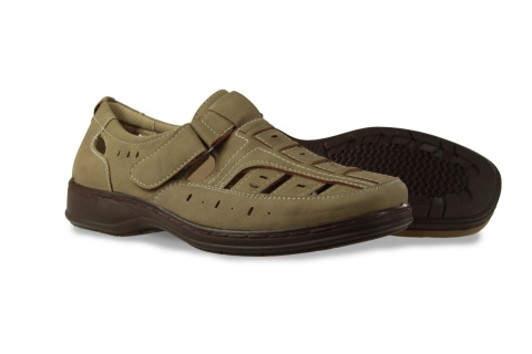 Półbuty męskie Cabin Z008-9 khaki