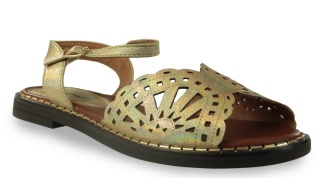 Sandały damskie M. Daszyński MR2266-16 złoty