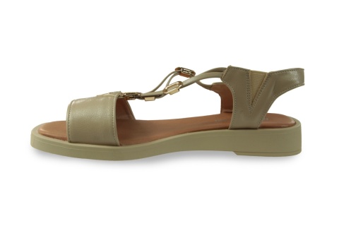 Sandały damskie M. Daszyński MR24124-3 beż