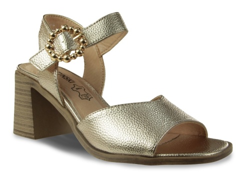 Sandały damskie M.Daszyński MR24125-4 złoty