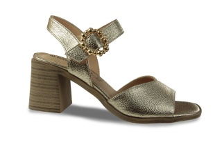 Sandały damskie M.Daszyński MR24125-4 złoty