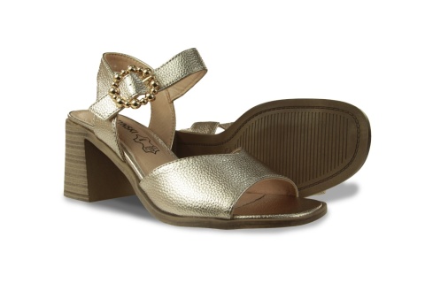 Sandały damskie M.Daszyński MR24125-4 złoty