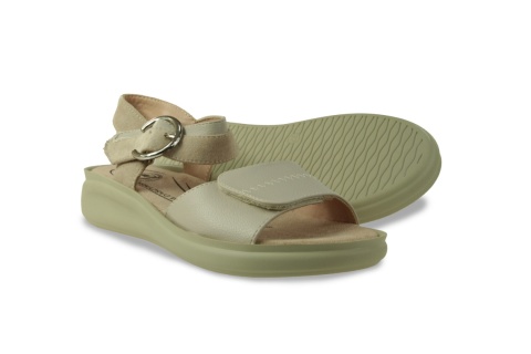 Sandały damskie m. Daszyński MR24142-10 beż