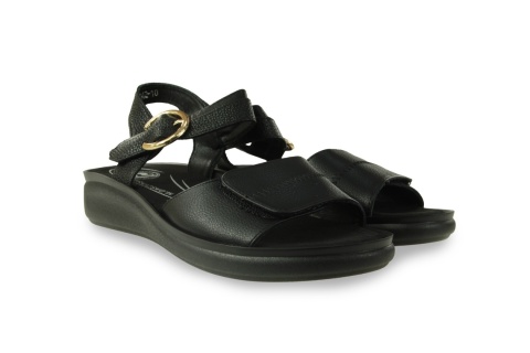 Sandały damskie m. Daszyński MR24142-10 czarny