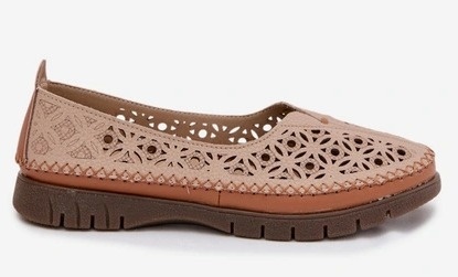 Skórzane mokasyny Sergio Leone SP006 róż