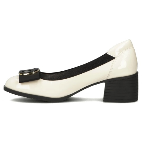 Skórzane półbuty Filippo DP6960/26 BE beż