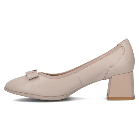 Skórzane półbuty Filippo DP6178/24 Be beż