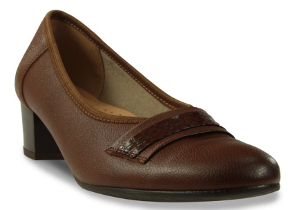 Skórzane półbuty Monax MK3 brąz