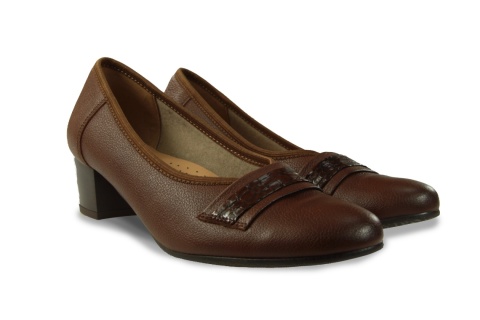 Skórzane półbuty Monax MK3 brąz