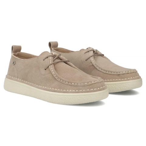 Skórzane półbuty damskie Filippo DP7604/26 BE beż