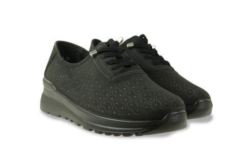 Sneakersy damskie Cabin 22T95-1 czarny