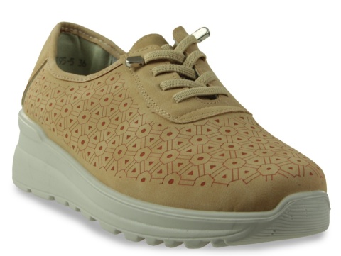 Sneakersy damskie Cabin 22T95-5 beż