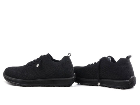 Sneakersy młodzieżowe News 26TX02-231 czarny