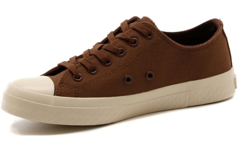 Trampki damskie na platformie BIG STAR TT274123 brąz