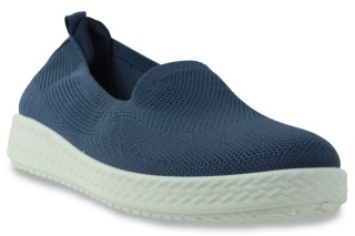 Damskie półbuty tekstylne Cabin 25709-2 granat
