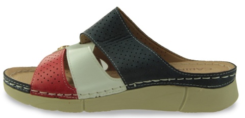 Klapki damskie Cabin 10679-2 granat