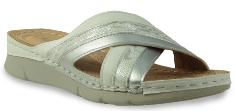 Klapki damskie Cabin 10705-4 biały