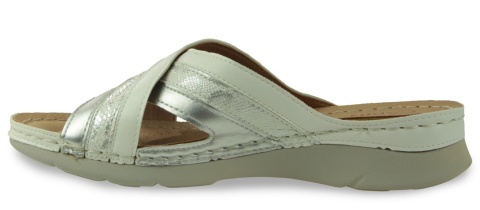 Klapki damskie Cabin 10705-4 biały